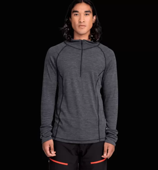 Everest Outdoor M Wool Uw Half Zip